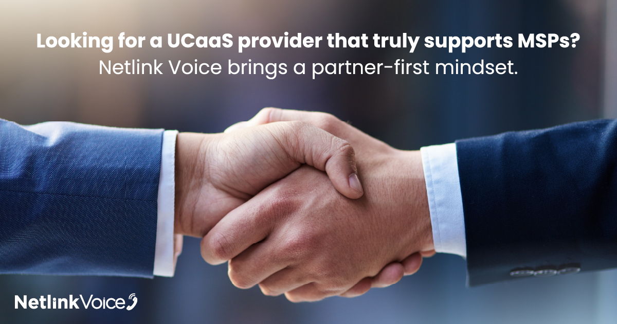 MSPs – looking for a voice partner that has your back? Netlink Voice makes it easy to deliver reliable UCaaS and voice solutions to your clients. Get started today: hubs.li/Q03MlP_d0
#NetlinkVoice #Connectware #MSPs #ManagedServices #UCaaS #Connectivity