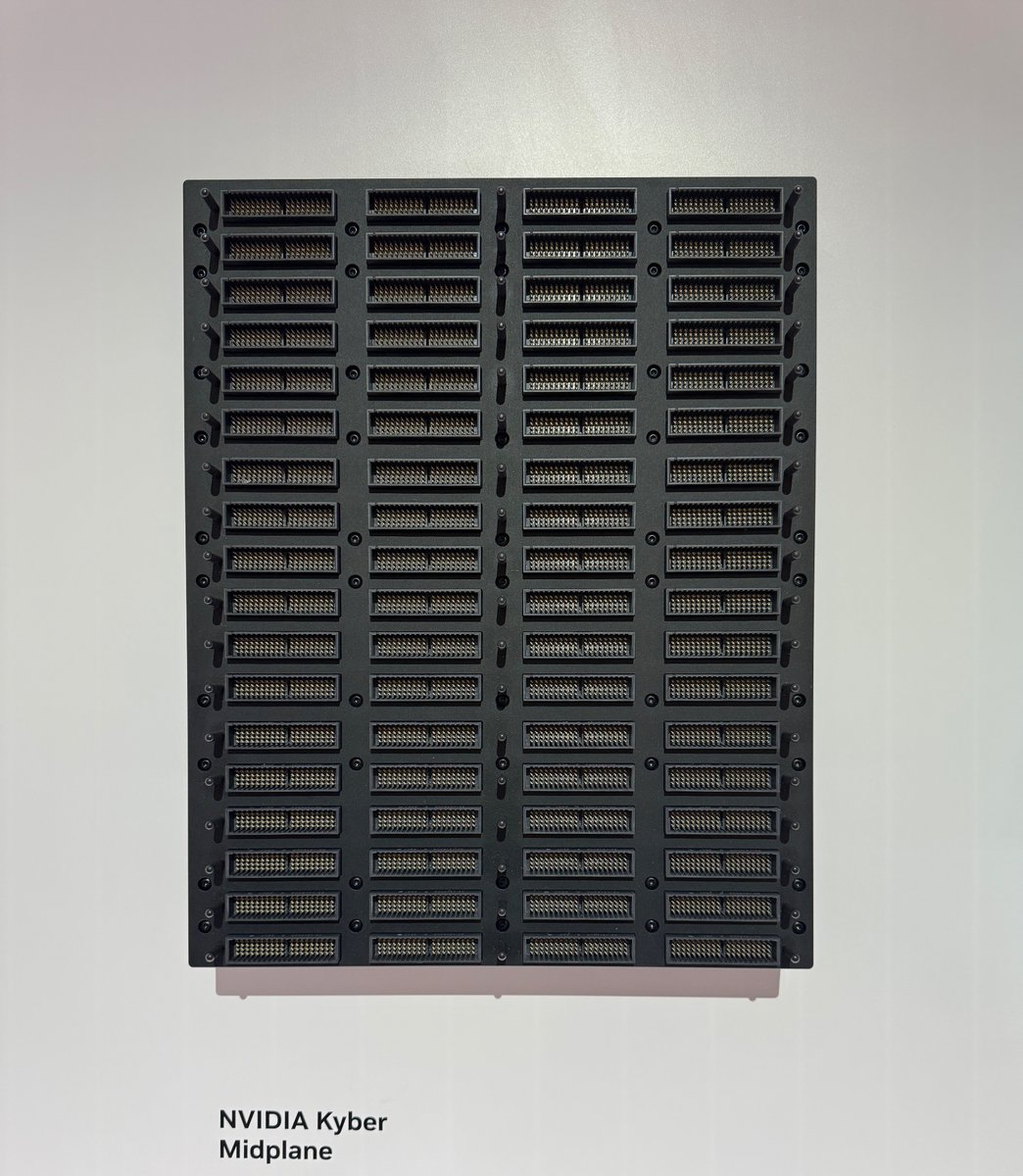 $NVDA NVIDIA’s new rack-scale “Kyber” (spelled Kyber, not Khyber) is ...