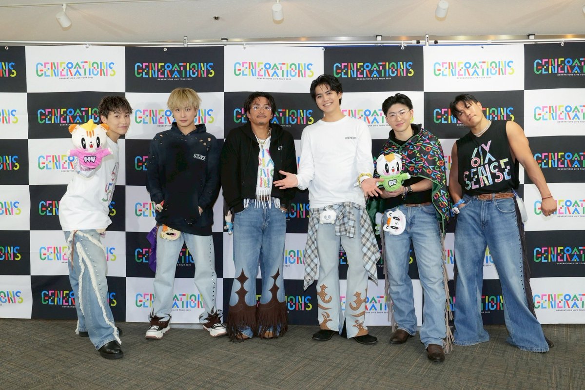 さのさんマネです。 GENERATIONS LIVE TOUR 2025 6IX SENSE 大阪公演2