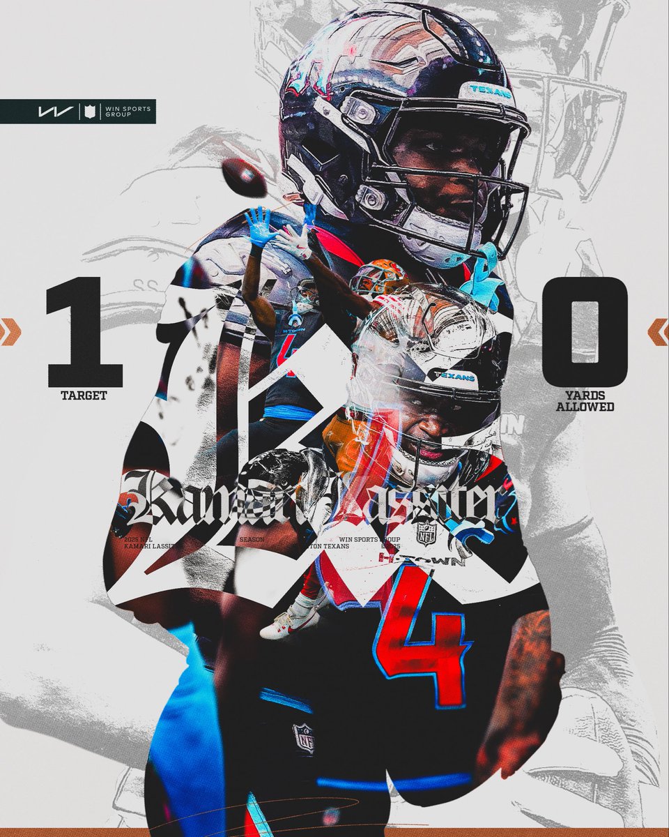 Not much getting past these two. Christian Gonzalez and Kamari Lassiter gave up just THREE yards total on 8 targets Sunday! 🔒

#WINSG