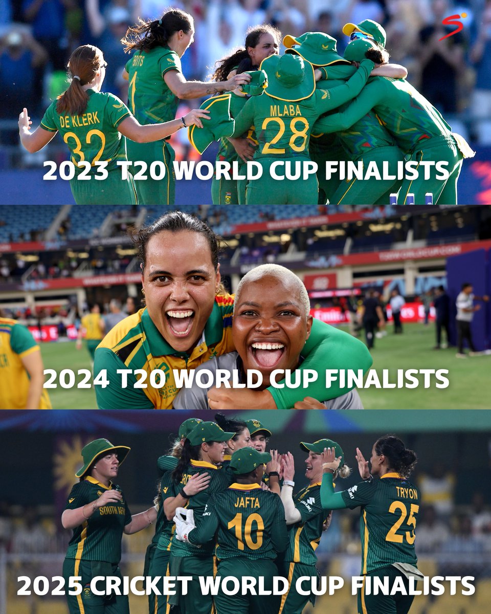 THIS TEAM KEEPS MAKING HISTORY 🇿🇦

#CWC25 #HereForHer #SSCricket
