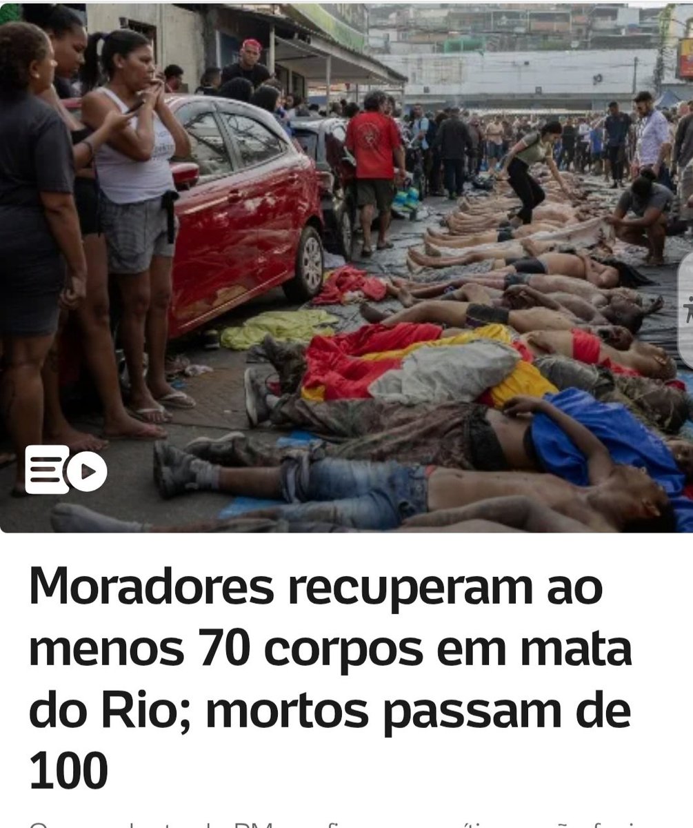👉Nenhum outro partido apresentou tantas propostas concretas para segurança pública quanto o PT, especialmente no campo da prevenção, inteligência e valorização das polícias.
👉Uma cena profundamente chocante e inaceitável.
Independentemente de quem sejam as vítimas, nenhuma