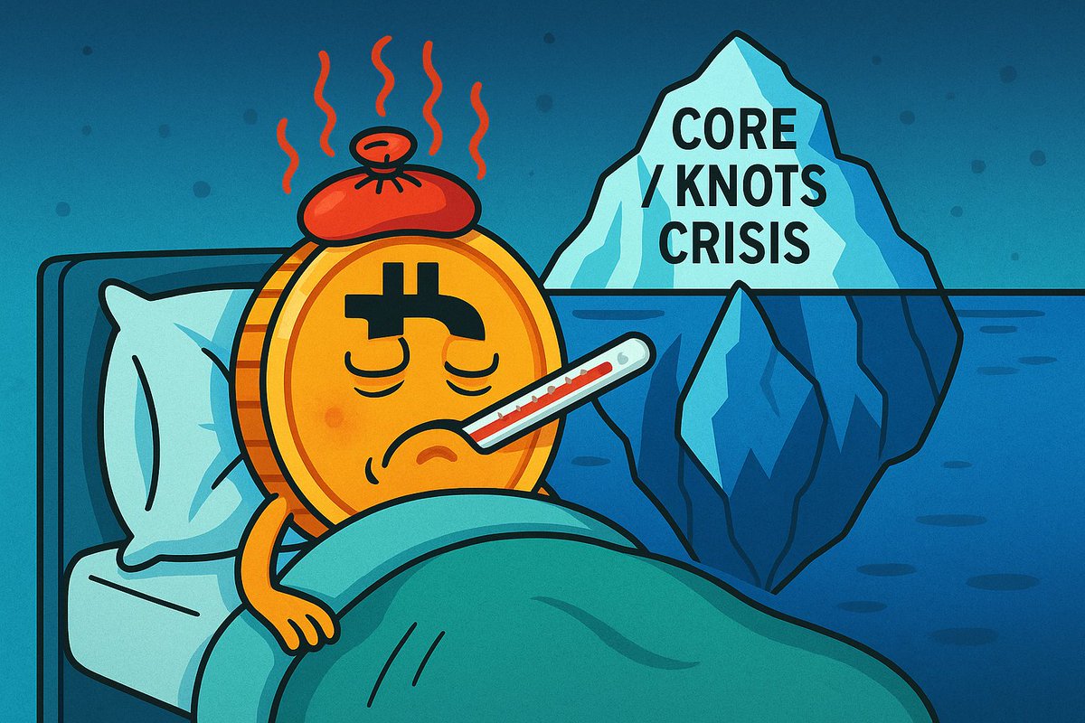 UglyOldGoat1's tweet image. In The Bitcoin Standard (pp. 247–248), Ammous warns of “The Rise in Cost of Nodes and Drop in Their Numbers. . .This remains in my opinion the most serious technical threat to Bitcoin in the medium and long run.”  

The Core/Knots crisis cannot be dismissed lightly.
@Saifedean…