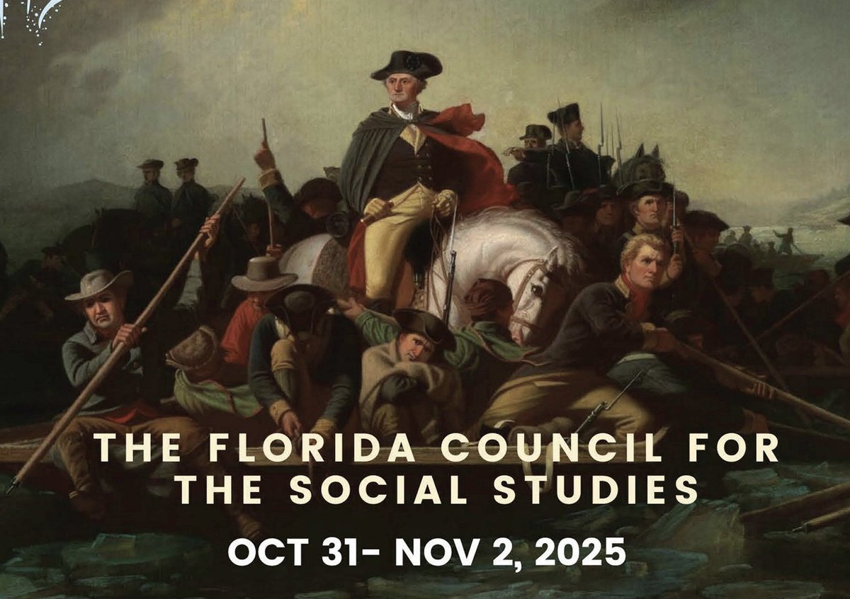 TeachTCI's tweet image. Orlando, here we come! 🚗 

Next stop: Florida Council for the Social Studies Conference (Oct 31-Nov 2)!

Swing by our booth to explore how our K-12 Social Studies programs are designed to 𝘉𝘳𝘪𝘯𝘨 𝘓𝘦𝘢𝘳𝘯𝘪𝘯𝘨 𝘈𝘭𝘪𝘷𝘦!

#SocialStudies #FLEdChat #FCSS2025