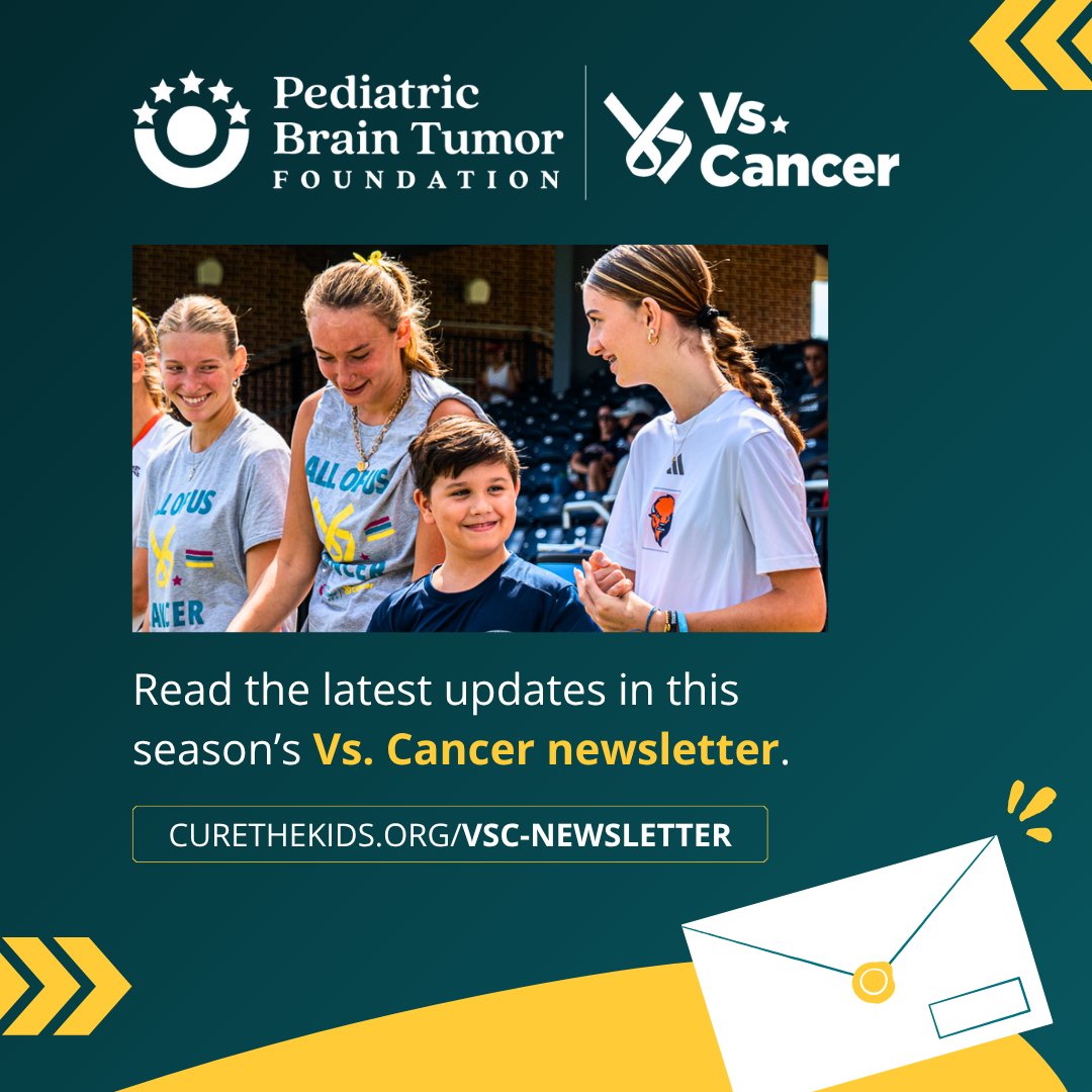 Teams are taking the field to make a difference for children with brain cancer.

Read our latest newsletter to see how these teams are changing the game in the fight against childhood cancer, and learn how you can get involved: curethekids.org/vsc-newsletter