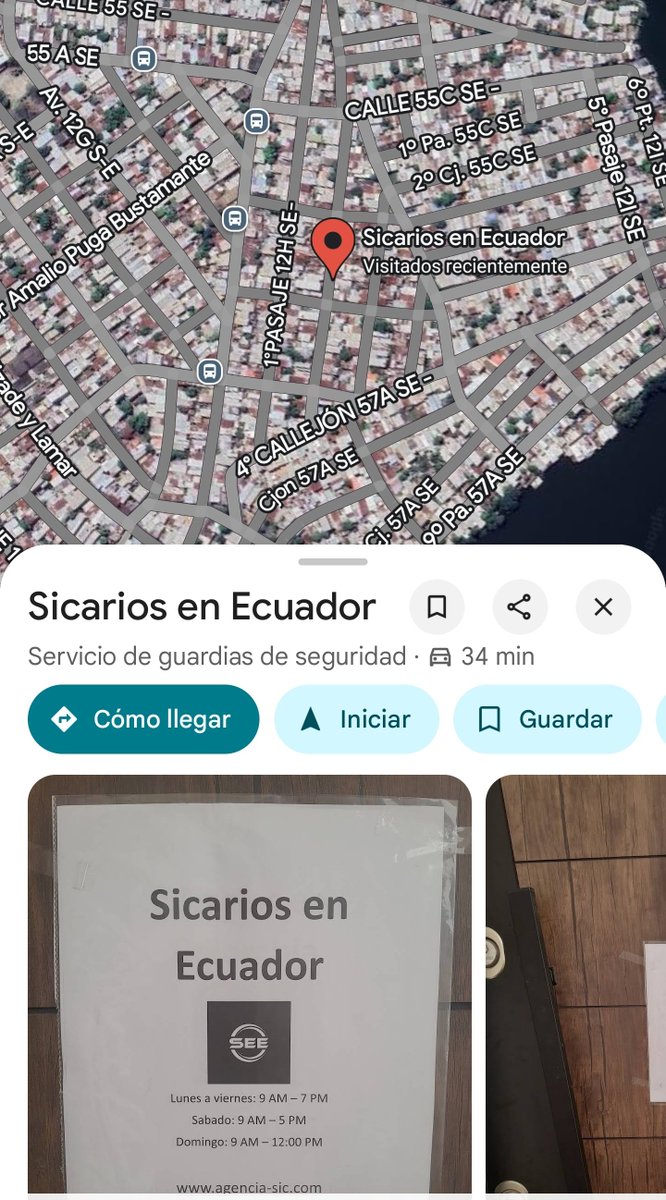 Terrible!!
Una empresa de seguridad privada en el Guasmo Sur da servicio de Sicarios.