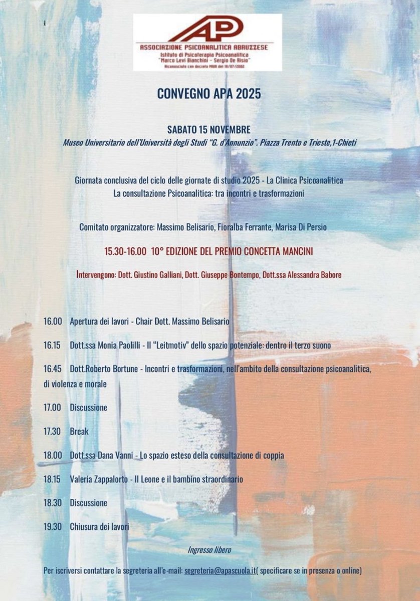 Convegno APA 15 novembre 2025
apascuola.it/convegno-apa-1…