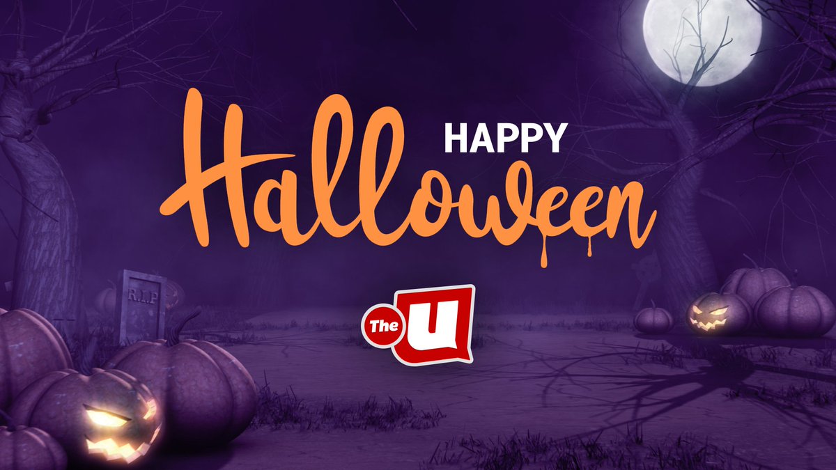 Witching you all a frightfully fun Halloween that's full of both tricks AND treats🎃👻🍬#HappyHalloween #FromTheU.