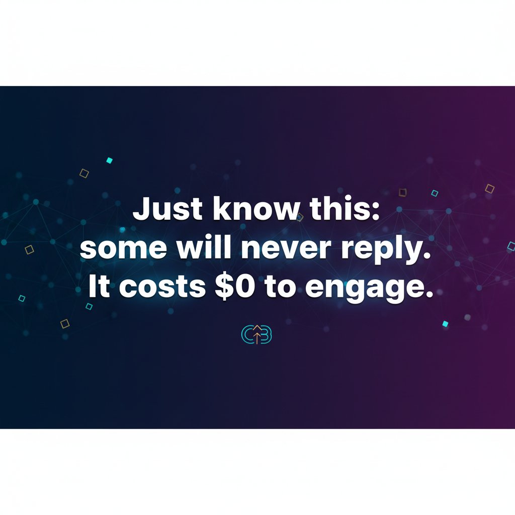 Web3Sniper1's tweet image. Just know this: no matter how much support you give in CT, some people will never reply. The funniest part? It costs $0 to engage. 🤷‍♂️💭

 #Web3Thoughts