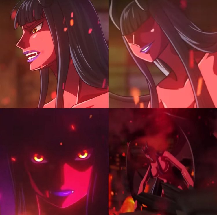aquarobinn's tweet photo. Demonio Fleur from One Piece Treasure Cruise https://t.co/Y7RIsowAgv