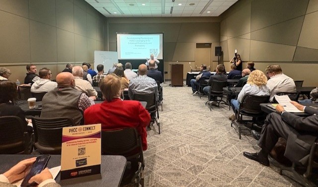 phccnatl's tweet image. Not an empty seat in the room at the “Revolutionizing Plumbing and HVAC: Leveraging AI for Enhanced Productivity and Profitability” education session led by Kirk Alter! 

#PHCCCONNECT2025