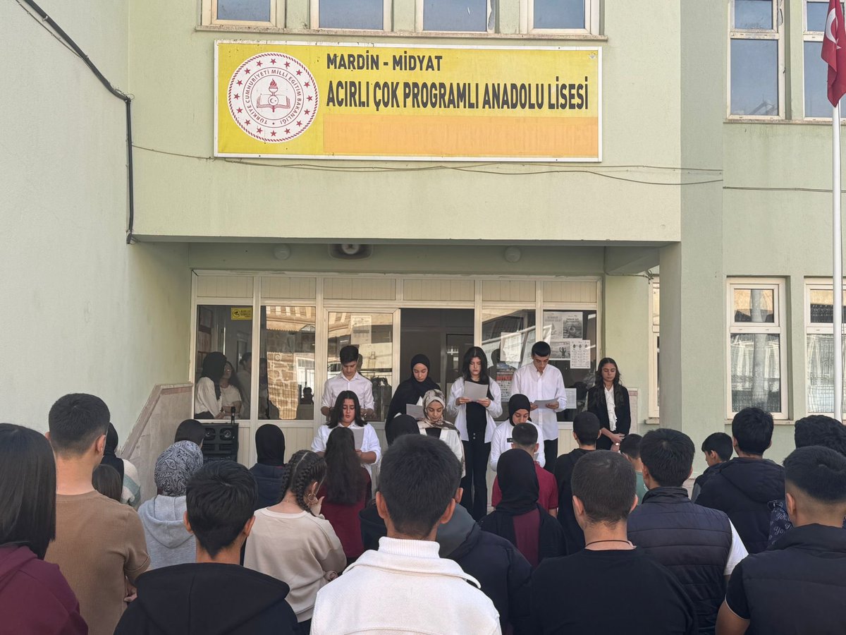 47acpal47's tweet photo. 29 Ekim Cumhuriyet Bayramını 102.yıldönümünü coşkuyla kutladık.  Yaşasın Cumhuriyet . Yaşasın Türkiye Cumhuriyeti 🇹🇷
@Mardin_Valiligi
@mardinilmem
@midyatkaymakam
@midyatilcemem
@abdurrahimdmr47
@abdubakitek https://t.co/5CPjeZxdvz