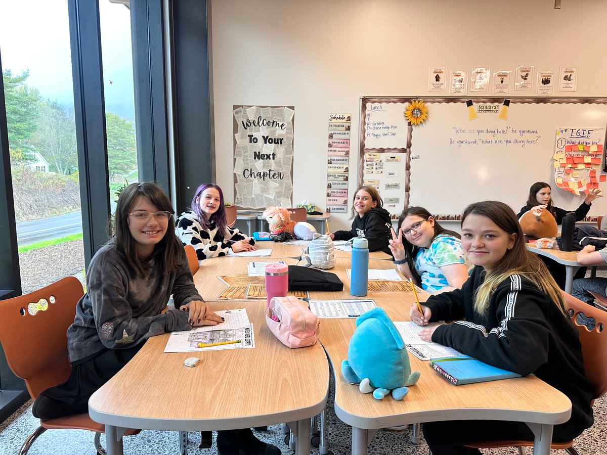 WataugaSchools's tweet photo. It is SO exciting to see Valle Crucis School students and staff in their new home! The smiles and joy they have for being in the lunch line, in the cafeteria and in their classrooms is so fun to experience. 💙😊
#ShareTheGood #AllTogetherAgain https://t.co/NDnjQOraVC