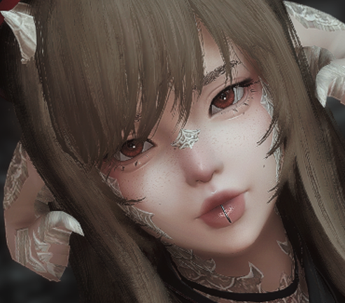 prisdesu's tweet photo. btw yall should get @IpuddinC 's new makeup, pris is using the eye makeup from it here, and it's the most BEAUTIFUL aegyosal I've ever seen on FF https://t.co/W688ZWnpIz