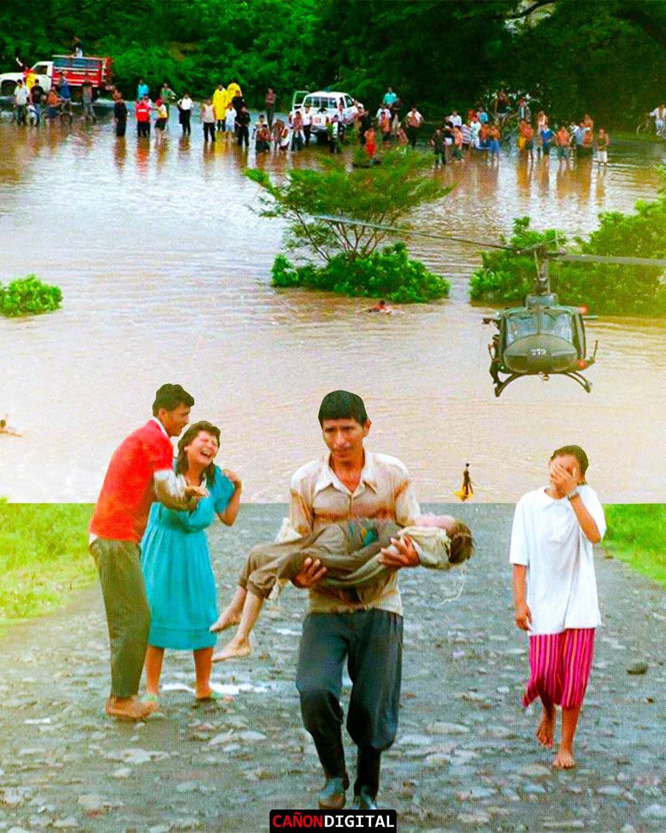 Hace 27 años, Nicaragua vivió una de las peores tragedias naturales de su historia. Tras más de una semana de intensas lluvias ☔ provocadas por el huracán Mitch, el volcán Casita, en Posoltega, sufrió un deslave que arrasó con varias comunidades  dejando más de 2,500 muertos.