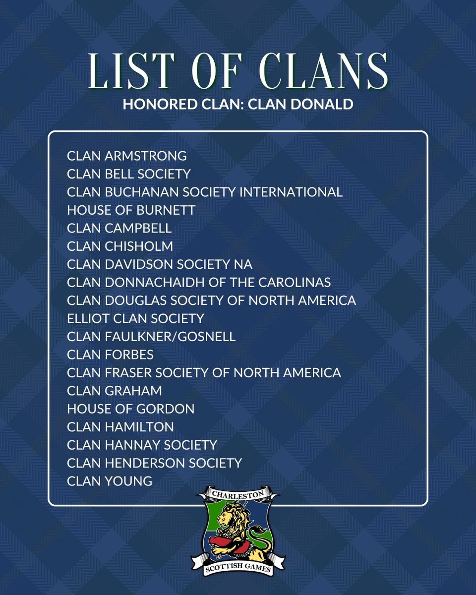 Scottish Games of Charleston tweet media