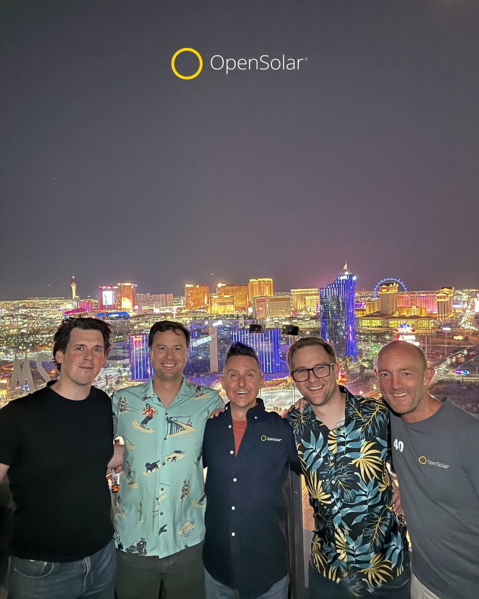 What makes OpenSolar special isn’t just what we do, it’s who we get to do it with. Always energising to spend time with fellow Openers no matter where we are in the world 🌍.

#LifeAtOpenSolar #OpenSolar #Team #Solar