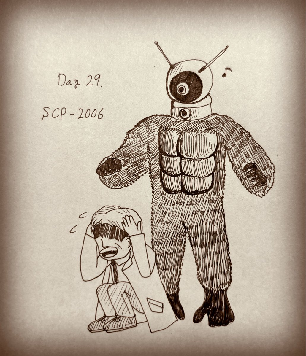 KW_Verde_JP's tweet photo. 29. SCP-2006

まんじゅう怖い的なお話。
描いておいてアレなんですが、このモンスターのライセンスは大丈夫なのでしょうか……。(※ディスカッション参照)

#SCPTOBER2025_29 https://t.co/FYi5FeubLt