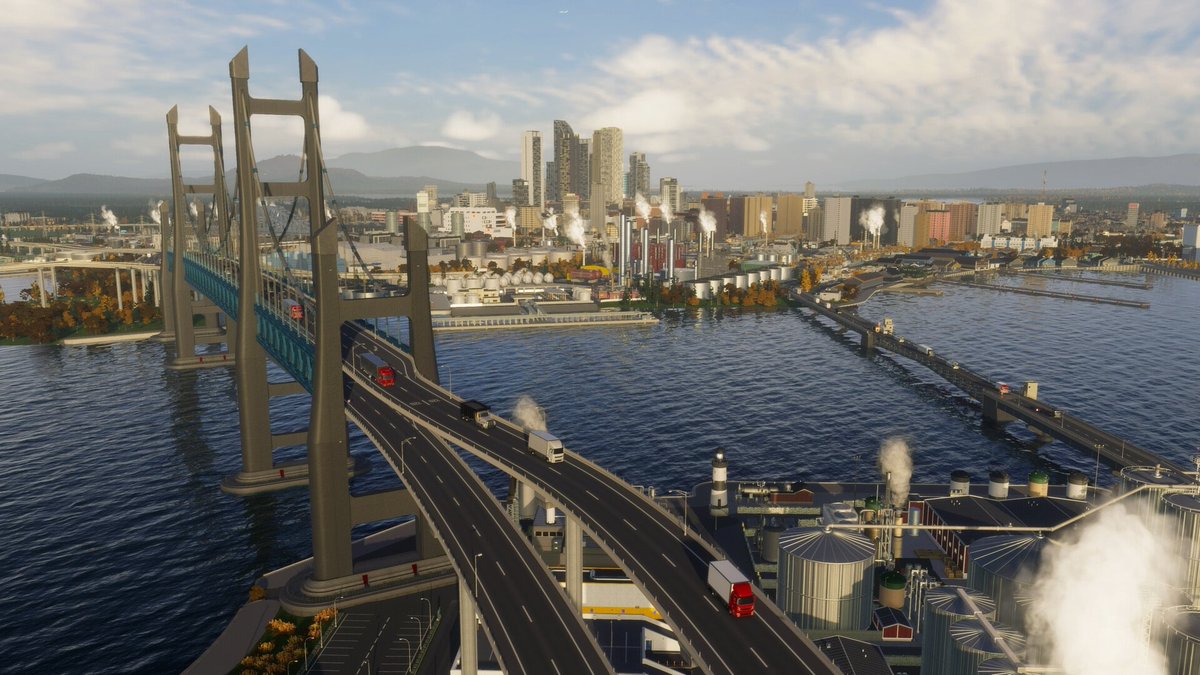 gamerslv's tweet image. #CitiesSkylinesII #ColossalOrder #ParadoxInteractive #BridgesPorts 
Анонсовый трейлер дополнения "Bridges &amp;amp; Ports" для игры Cities: Skylines II! 
 
Обустройте приморские районы с помощью 20 новых разводных и подъемных мостов.

Подробнее - vk.com/wall-76721563_…