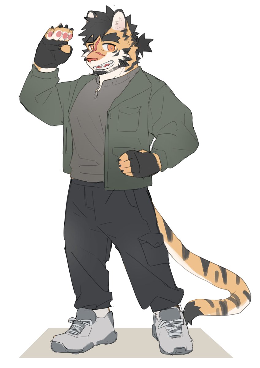 我又摸了✍️🐯