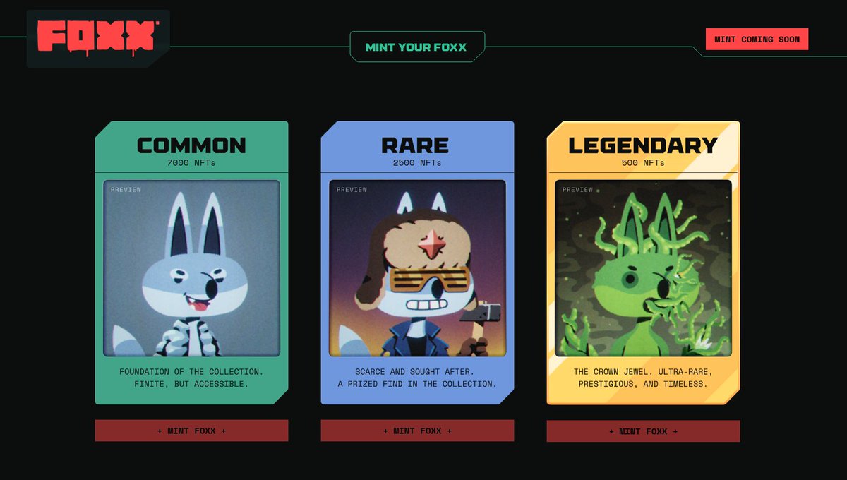 mamecoines's tweet image. You are ready Friends?
@FOXX_NFT Nft coming for US 
@FractionAI_xyz is dropping on Monday November 3
Capped at 2,500 NFTs these smart FOXX agents are your exclusive access pass to the Fraction AI ecosystem.
The perks are many  as FOXX holders get:
▪️ FAP boosts (like YAPs)…