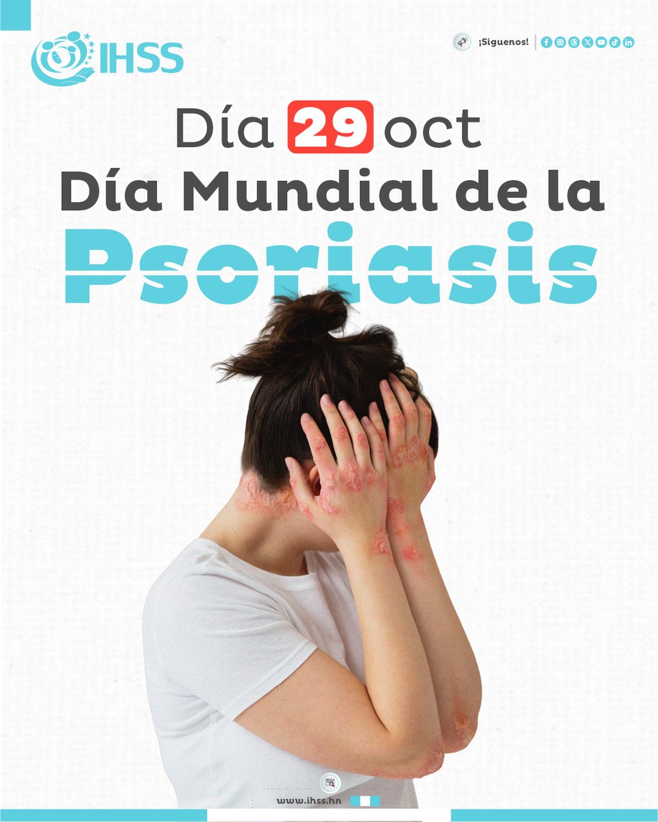 ✨ Hoy, en el Día Internacional de la Psoriasis, recordamos que la piel no define a una persona.
La empatía, la información y el apoyo sí pueden marcar la diferencia. 💜
#DíaMundialDeLaPsoriasis #ConcienciaYRespeto