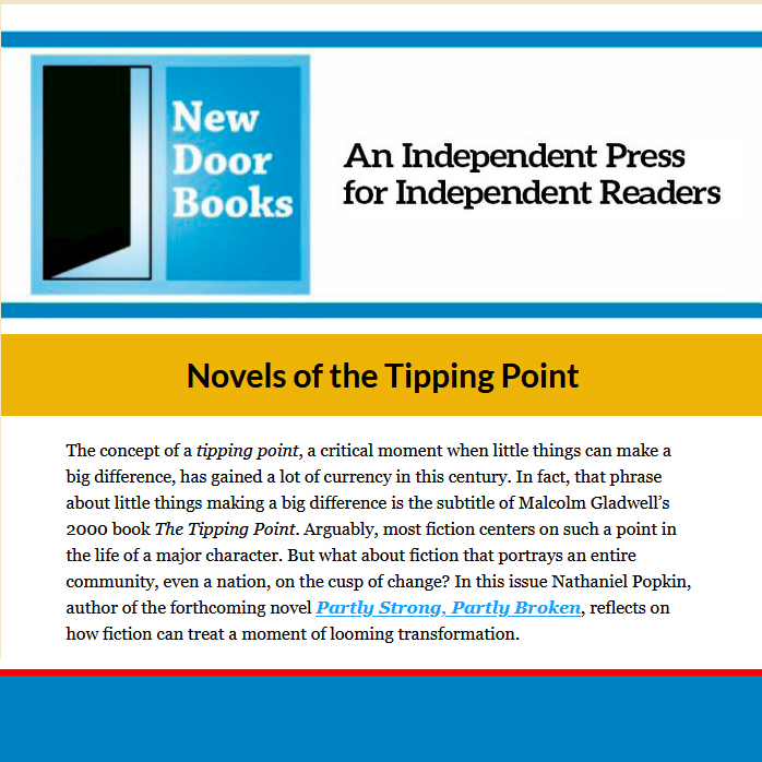 Our latest newsletter reflects on novels that address a cultural or political "tipping point," a moment when an entire society finds itself in crisis or transition (kind of similar to right now?).
newdoorbooks.net/so/4ePe8MtJJ?l…
#fiction #novels