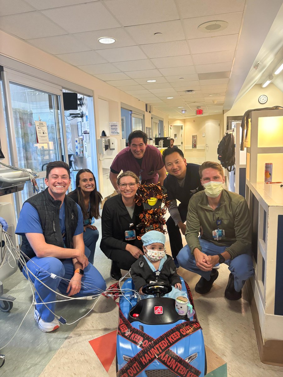 radychildrens's tweet photo. Dr. Nigro &amp; his mini-me, baby Z! 👯💙

This Halloween, Zachariah dressed up as his favorite heart surgeon – Dr. John Nigro, Division Chief of Cardiac Surgery &amp; Cardiac Transplant Services, with the most heartwarming costume. 👨‍⚕️🩺🎃 https://t.co/cZ1hNne4Ef