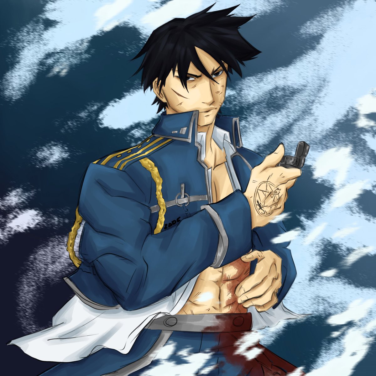 ZzzadeSs's tweet photo. Roy Mustang🔥
.
.
.
.
.
#FullmetalAlchemist #RoyMustang #edwardelric #anime #manga #drawing #fanart #mangaart https://t.co/kRqZIDpvQU