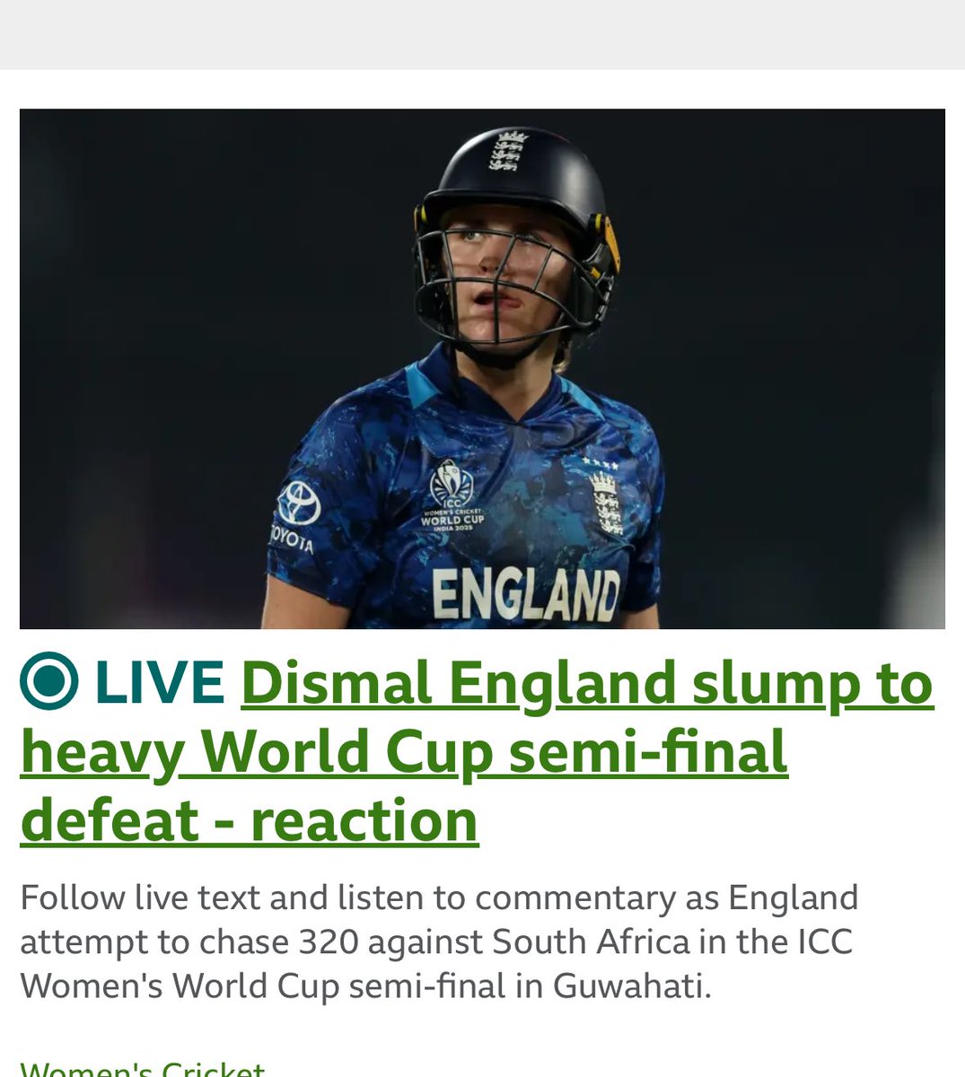 The Poms don’t wait to crucify there team