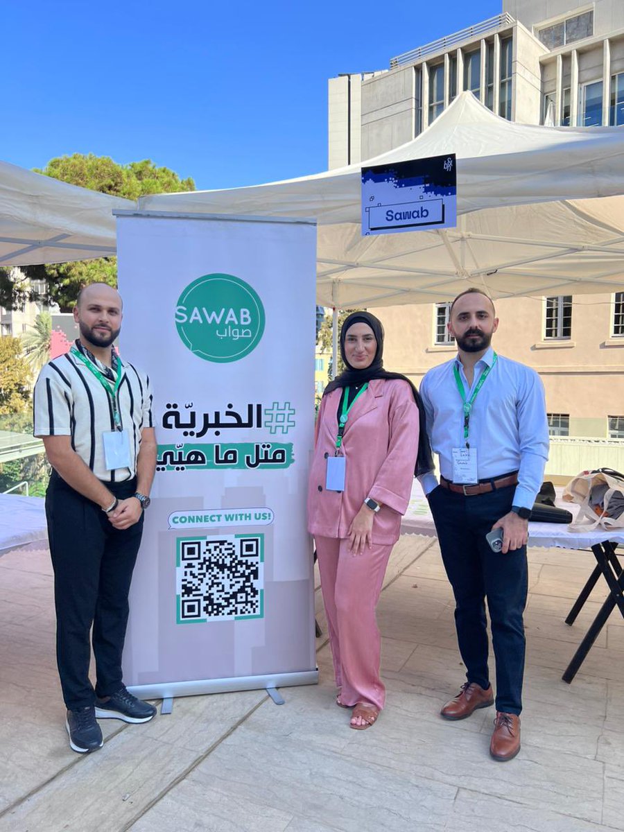 At the heart of <a href="/breadandnet/">Bread&Net خبز ونت</a>! Proud to be here with <a href="/SMEX/">SMEX</a>, among fellow advocates for a free and open internet.

Visit our booth to learn how we're working to combat #misinformation and promote digital #literacy. 

Our team is ready to help you enroll in our free #factchecking