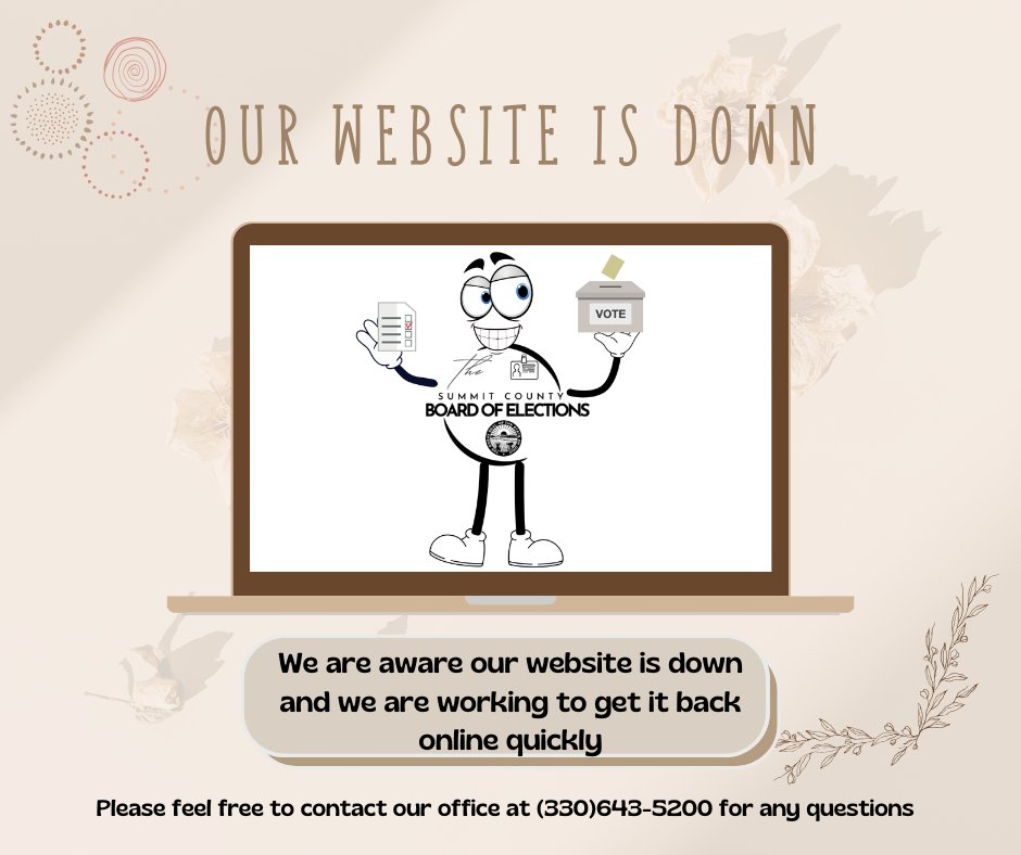 Summit County BOE tweet media