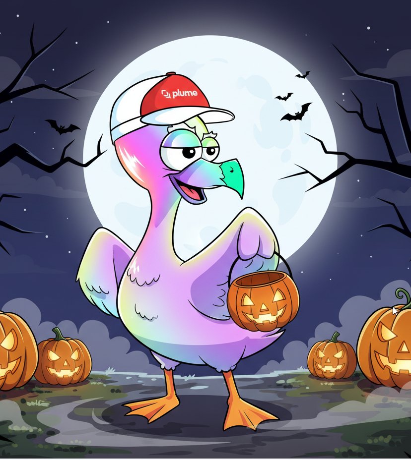 FantomasterBNB's tweet photo. Spooky season’s here 🎃
Even Goons are getting into the Halloween spirit #PlumeHalloween👻 https://t.co/ptw4GVX3pv