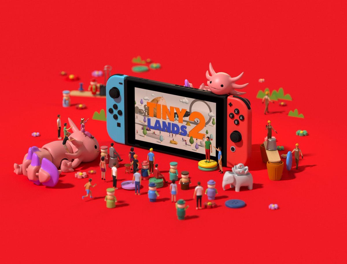 Hyper3Studio's tweet photo. A BIG dream for a Tiny Studio!  💫

Today we had the opportunity to present at @NintendoES  our upcoming game Tiny Lands 2.

We shared how our studio began and the production progress of concepting, prototyping, and adding subjective narratives to the game. 🎨

Super excited to share this moment and grateful to all the people who attended!   🙇‍♂️

Tiny Lands 2 is coming to Nintendo Switch and Nintendo Switch 2 on November 6th! 🎯

#Nintendo #Switch #indiegame #gamedev #TinyLands2 #indiedev