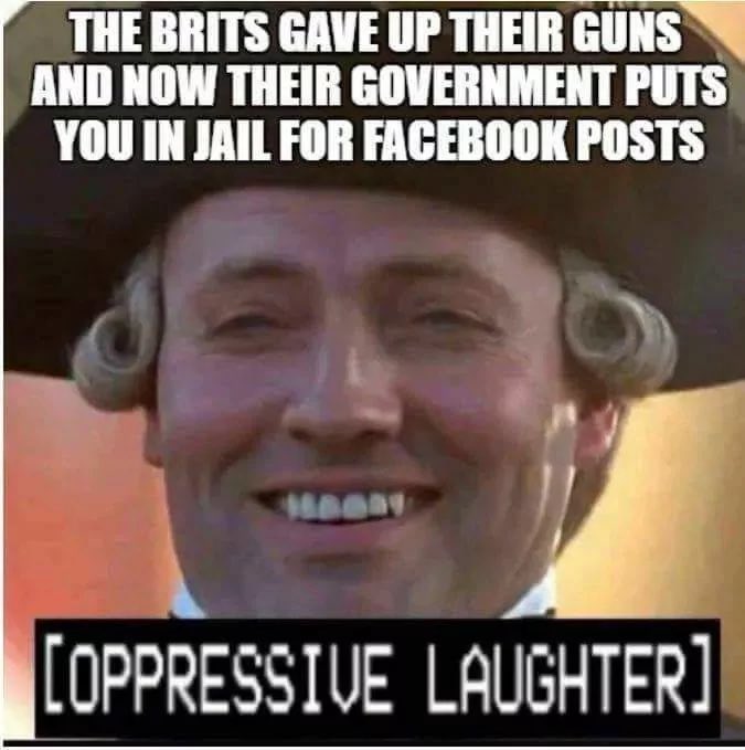 BasedGuitars's tweet photo. @RestoreBritain_ Legalize guns. https://t.co/20VTpZvUpl