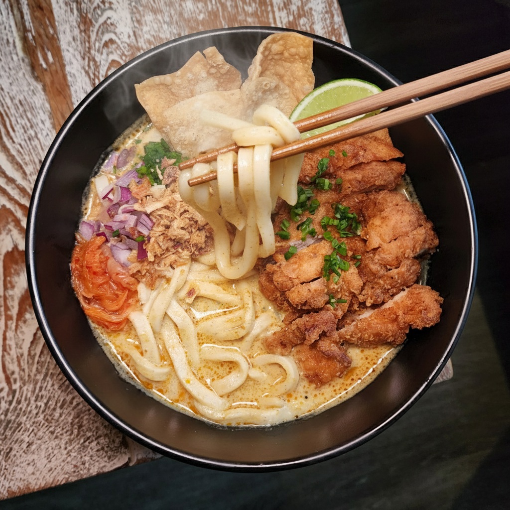 Chilly day, spicy cure. 🍜