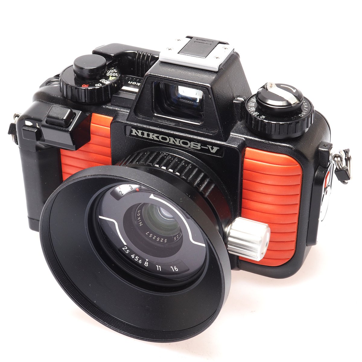 The perfect Scottish landscape 35mm film camera for the winter, well between September and June. Keeps your film as dry as a Rich Tea biscuit.