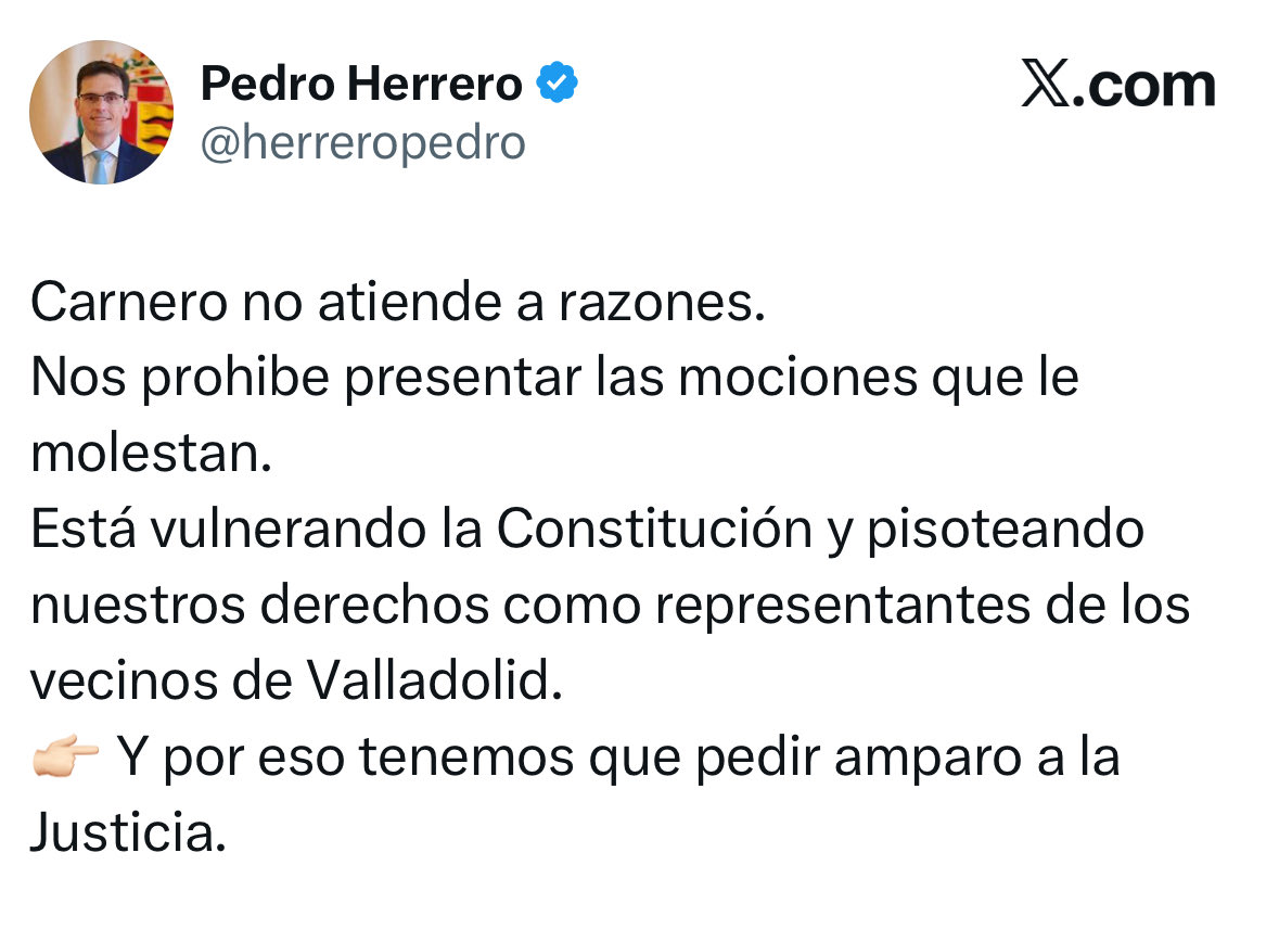 ¿Para qué van a presentar mociones útiles a la ciudad y que se ajusten a derecho mientras puedan estirar el chicle con llamaditas de atención? Esto es lo que pasa cuando no tienes capacidad ni liderazgo, la culpa siempre es de otro y en última instancia que lo decida la justicia.
