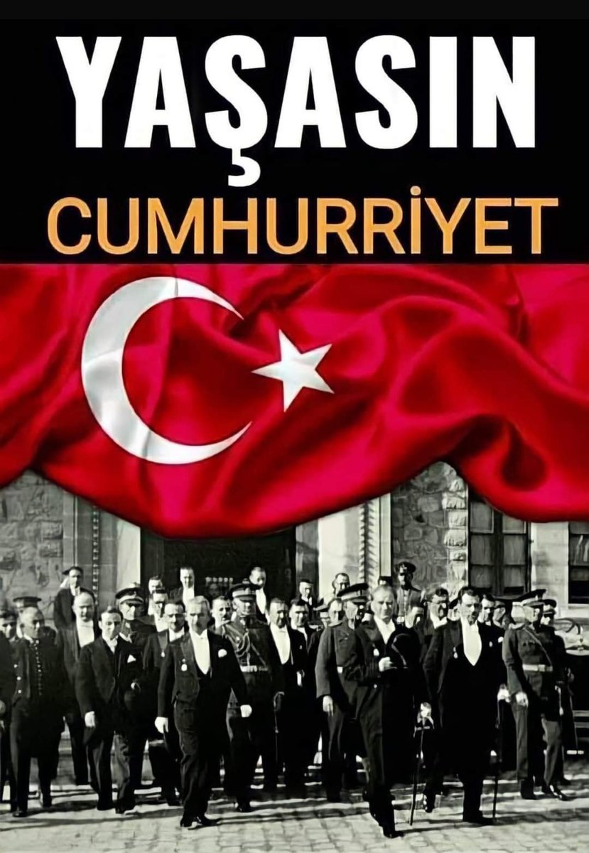 #29Ekim Cumhuriyet Bayramımız Kutlu
Olsun. Sonsuza Dek Yaşatacağız..

NE MUTLU TÜRKÜM DİYENE!