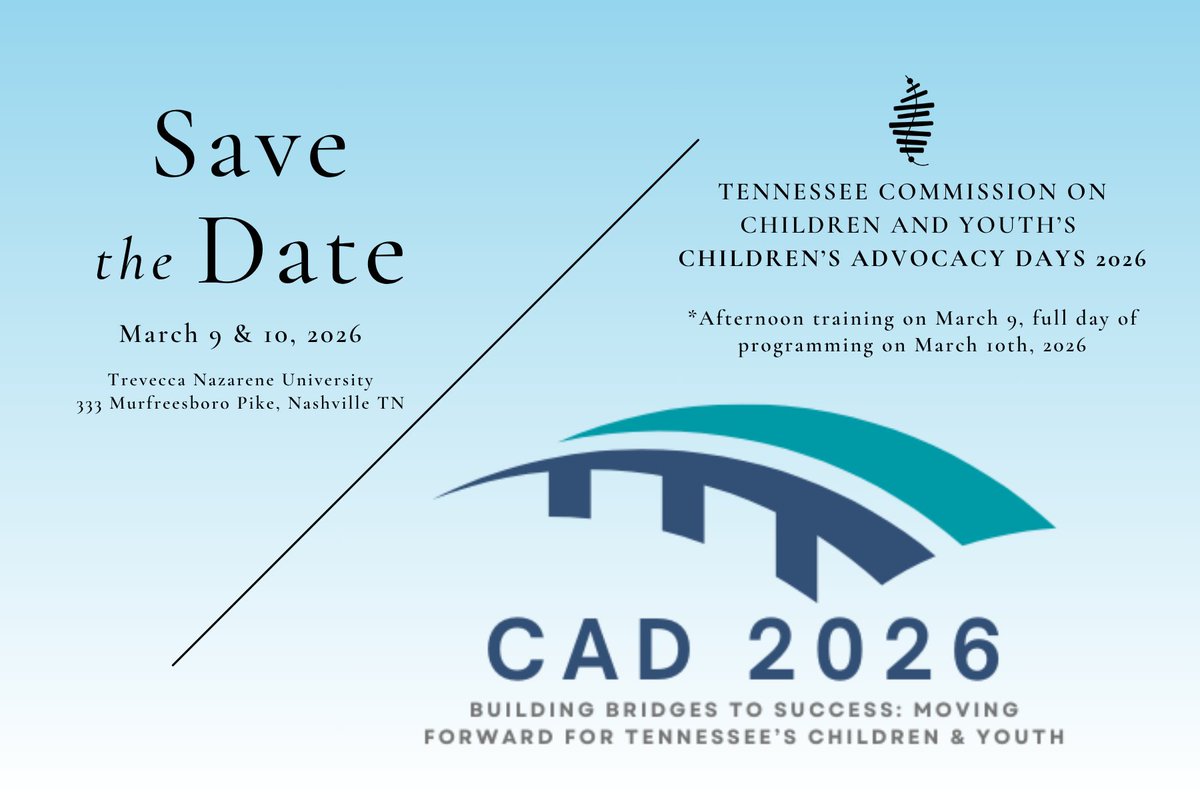 Tennessee Commission on Children and Youth tweet media