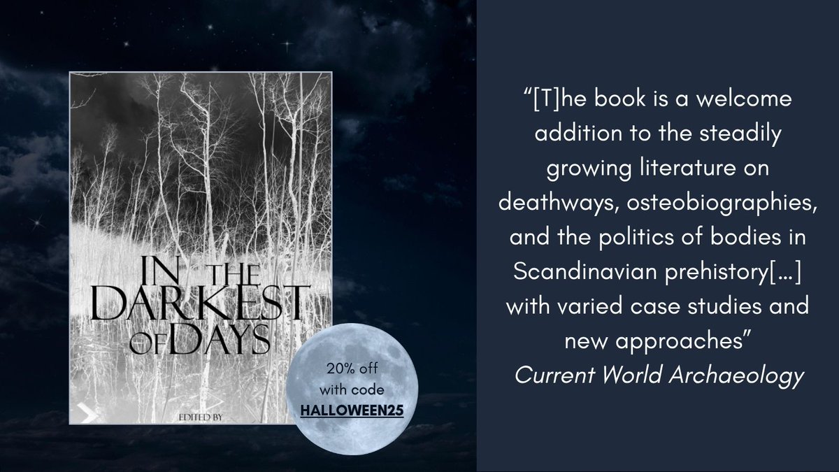 OxbowBooks's tweet image. In search of some Halloween spirit? Check out our spellbinding selection of books on magic and mortuary practices, available at 20% off until 4th November. Start browsing 👻➡️ bit.ly/4nvkT3M