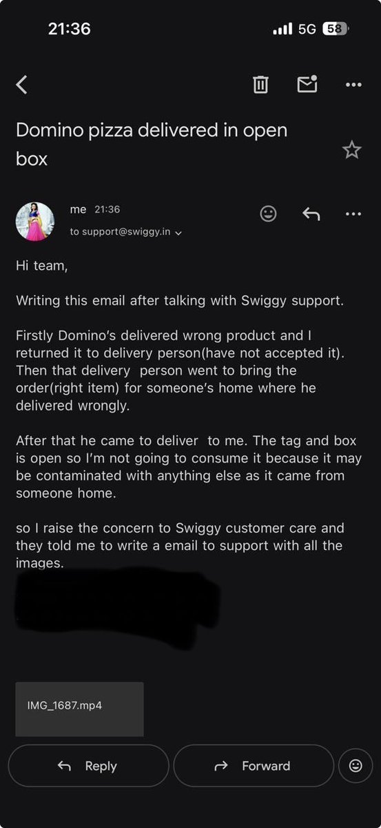 talk2pallav's tweet photo. @Swiggy @SwiggyCares  @harshamajety @rohitisb 
Please consider this and rectify the concern https://t.co/WPutkmC78n