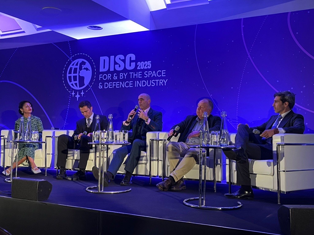 iDirect's tweet image. Great insights from Sr. Technical Dir of Global Govt during today’s Interference Mitigation &amp;amp; General TRANSEC panel at #DiSC25

Catch our team at Stand D7 for live demos of our market-leading technologies powering secure, resilient #MILSATCOM networks.

#STEngineering #DiSC2025