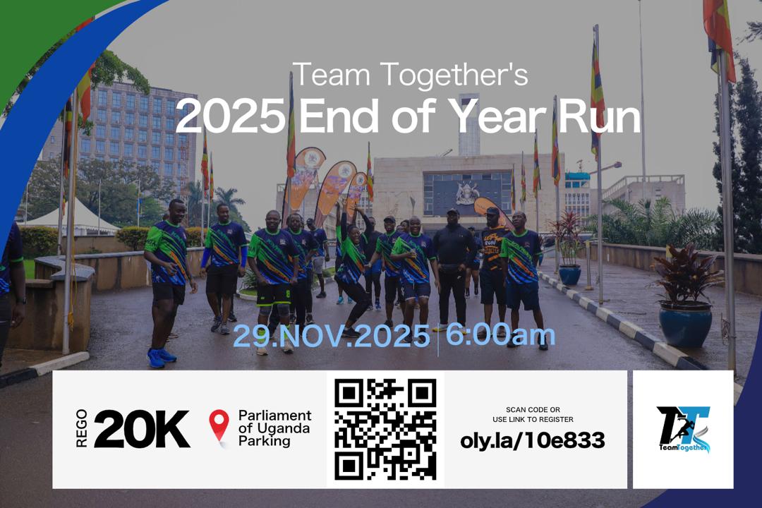 TeamTogetherUg's tweet photo. We welcome you all to register at https://t.co/GYcqXP27kT for our end of year run. 
We shall be honoured to have many of you members from our sister clubs. 
#WeGoWeGo #OnOn https://t.co/MPoDXcyfI2