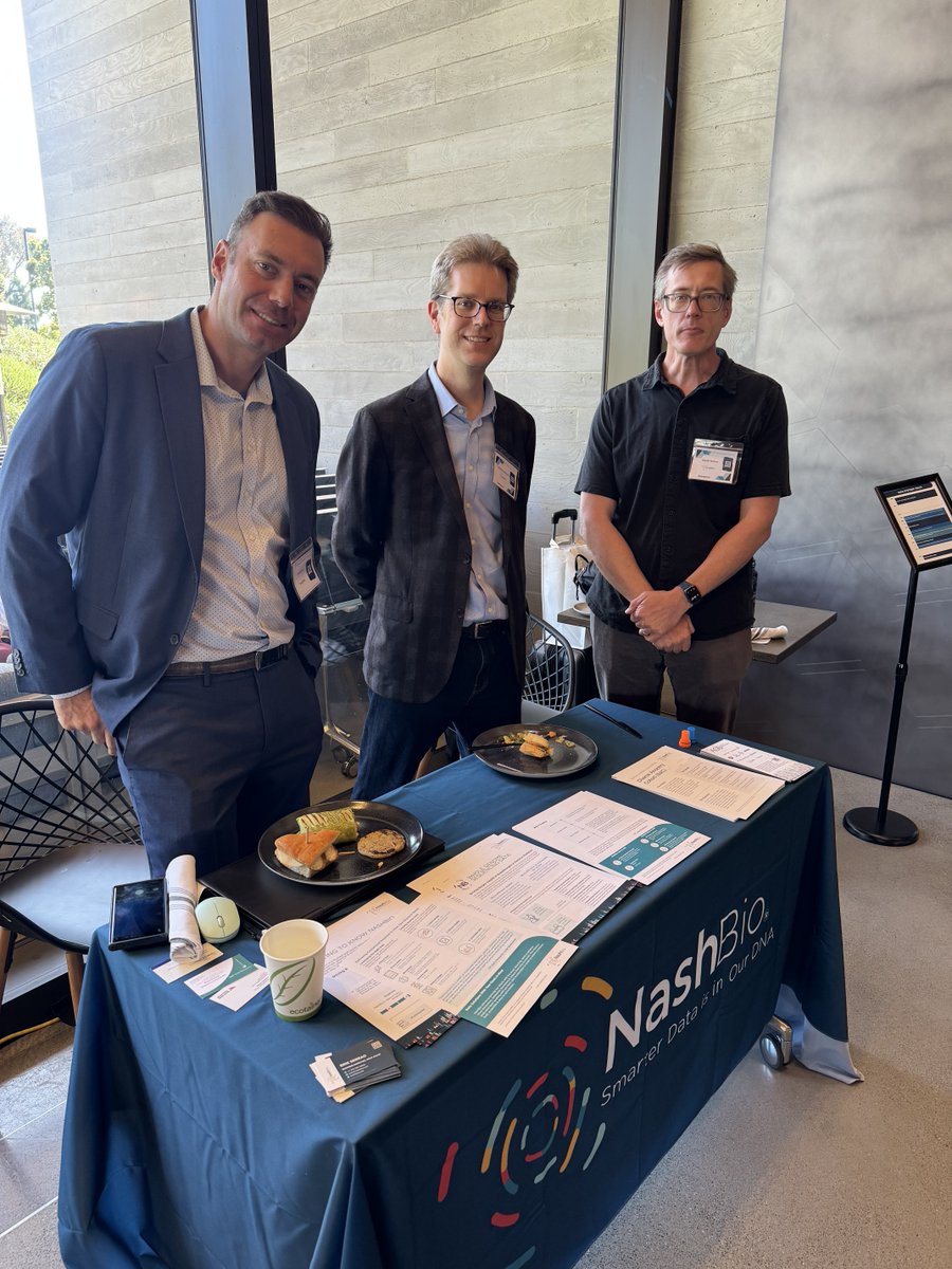 NashvilleBio's tweet image. We had a wonderful time sponsoring and speaking at #DataDrivenPharma West last week! It was great to meet and connect with fellow professionals in the data science and pharma industries. We hope you enjoyed our CEO Leeland Ekstrom&apos;s panel as well!