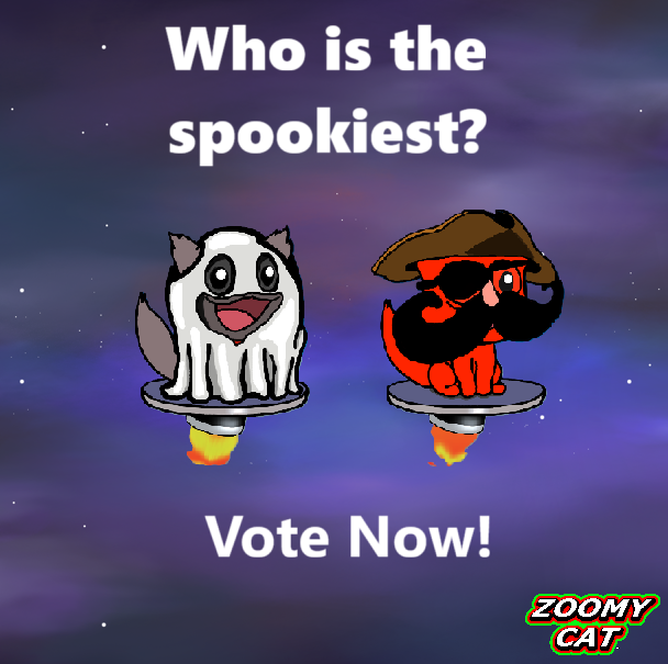 zoomycat_mobile's tweet image. Who has the scarier outfit? Vote now!  

And unlock every spooky item in #ZoomyCat - free on Google Play🐈‍⬛ 

#catpirate #catghost #spookyseason #catinacostume #catsincostumes #dressupcat #pirate #ghost