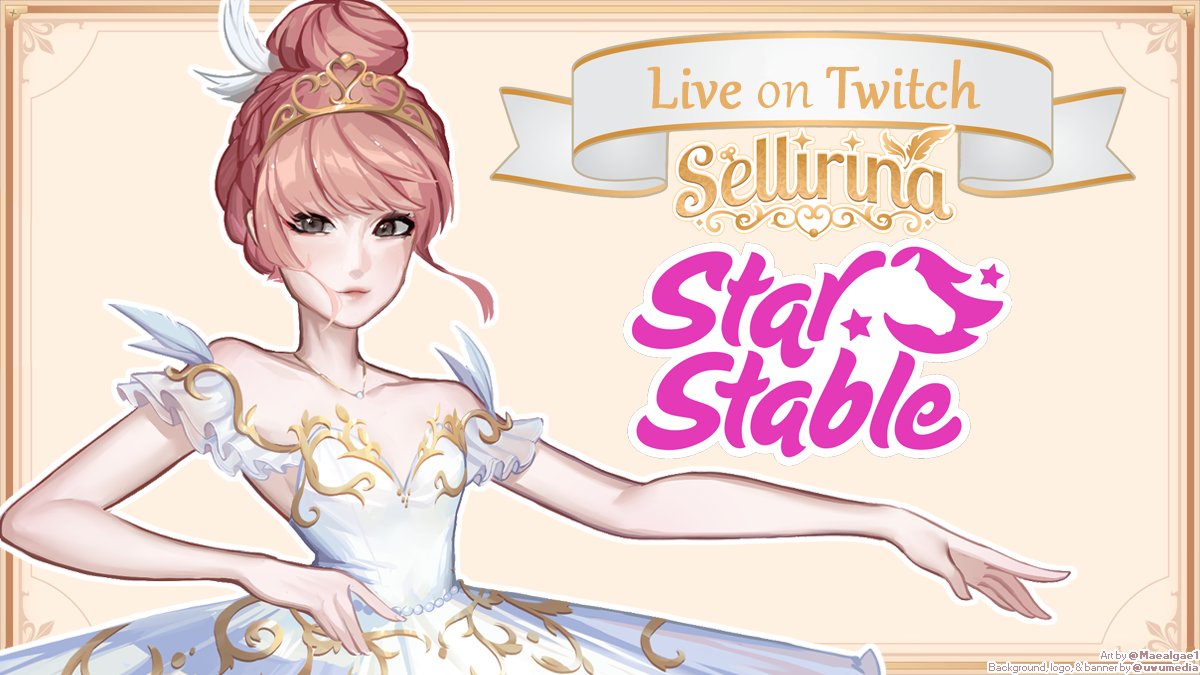 🩷LIVE on TWITCH🩷

Happy Wednesday! I am playing Star Stable Online today~ 🐴

Forest, our magical tree horse, reaches level cap today and we enjoy the last week of Halloween activities! 👻

| #vTuber ♡ #ENVtuber |
🔗⬇️