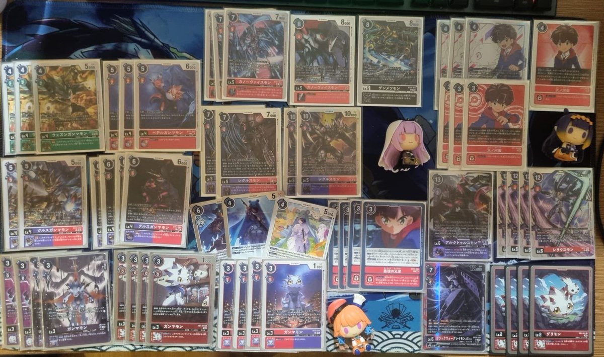 staticsword's tweet image. .@GamersTavernBN @ G&amp;amp;L 30/10/2025
3rd/11
Gamma  

Matchups:
Hudie ⭕️
Undead/DarkAnimal (K) ⭕️
Hudie @Its_Rully ❌
Jesmon ⭕️

#DigimonCardGame #DTCG #デジカ #デジモンカードゲーム