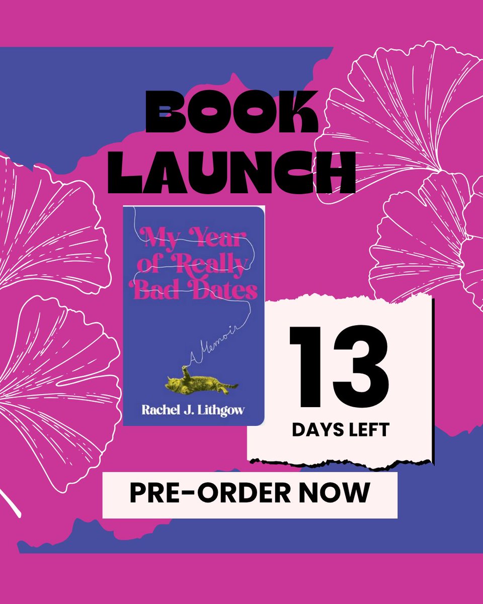 iamrachellith's tweet photo. I cannot even!! It's been a whirlwind &amp; picking up momentum on the way to all of the planned events but enjoying every minute of it! 

My Year of Really #BadDates - A Memoir

Pre-order in all the places here https://t.co/xAG5trGCAE 

#AuthorLife #BookLaunching #iamrachellithgow https://t.co/XTVkbQ3bNA
