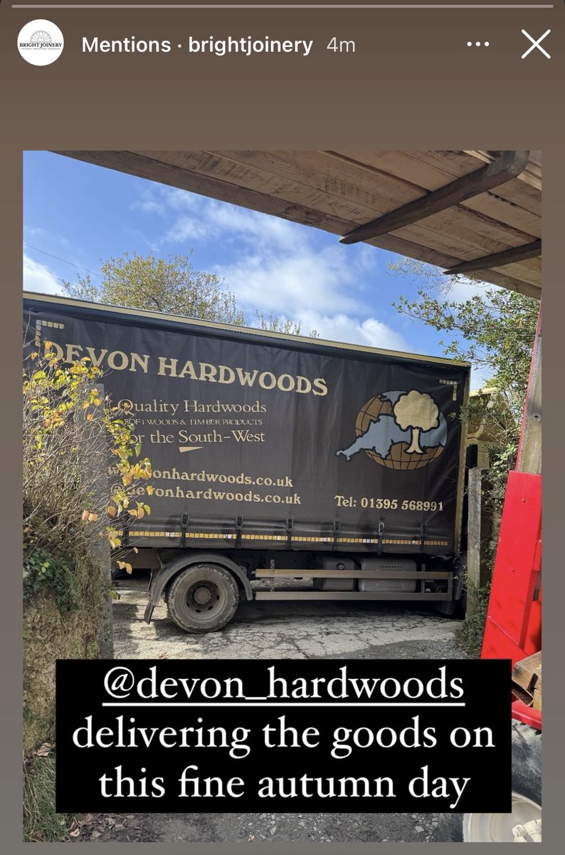 devon_hardwoods's tweet image. Delivering quality, right to our customers' doors 💪

Another successful delivery - thanks to @brightjoinery for sharing this great photo of our lorry in action! 🚛

#timbersupplier #joinery #timbertrade #devonhardwoods #hardwoods #softwoods #accoya #sheetmaterials